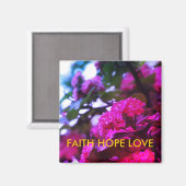 Positif ChristianFaith Hope 5.1 Cm Magnet Carré (Recto/Verso)