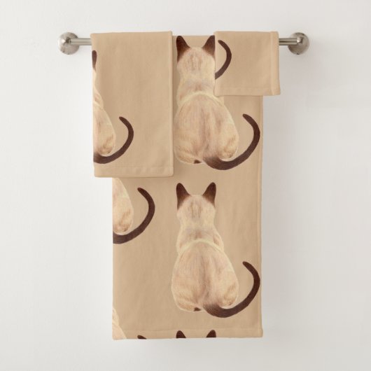 Position siamoise de dos d'amoureux des chats de (En situation)