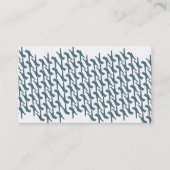 Position sur des cartes de visite de répétition (Devant)