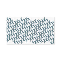 Position sur des cartes de visite de répétition