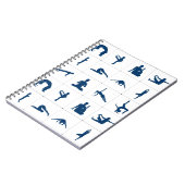 Positions de yoga pour le Journal Spiral Zen & Méd (Côté gauche)