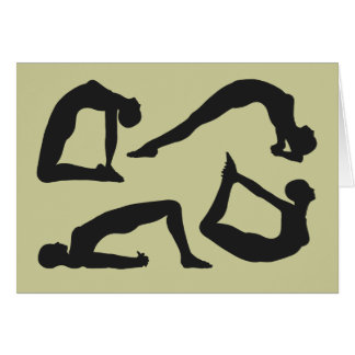Positions de yoga Silhouettes