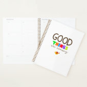 Positive Affirmation Personalized Planner (Devant avec enveloppe)