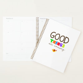 Positive Affirmation Personalized Planner