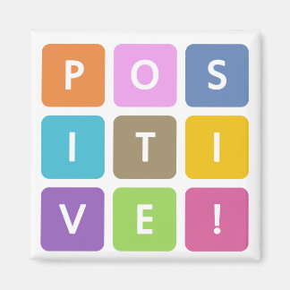 Positive Cubes Collectie Magneet