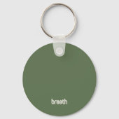 Positive Mind - Green Key Ring Sleutelhanger (Achterkant)