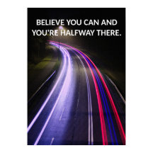 Positive Mindset Motivatie Quote Poster