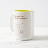 positive morning affirmation mug (Devant gauche)