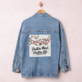 "Positive Vibes Blossom - Denim Art Collection" (Hangar)