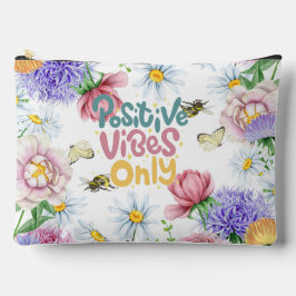 Positive Vibes Large Pouch Etui