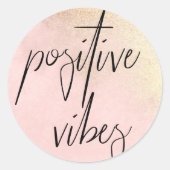 Positive Vibes Stickers (Voorkant)