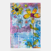 *~* Positive Words SHINE Doodle Floral (Recto)
