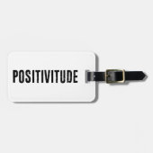 positiviteit bagagelabel (Voorkant horizontaal)