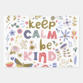 Positiviteit Bloemassortiment Inpakpapier Vel (Voorkant 2)