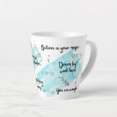 Positiviteit Boost Blue Latte Mok (Rechterhoek)