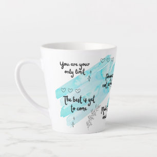 Positiviteit Boost Blue Latte Mok