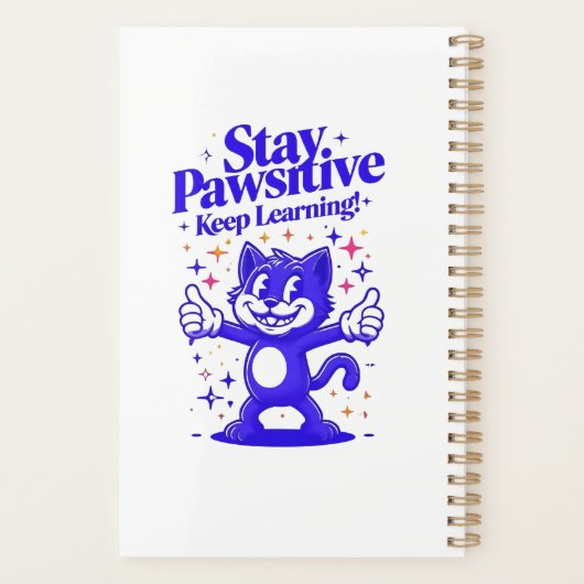 Positiviteit en leerplanner planner (Achterkant)