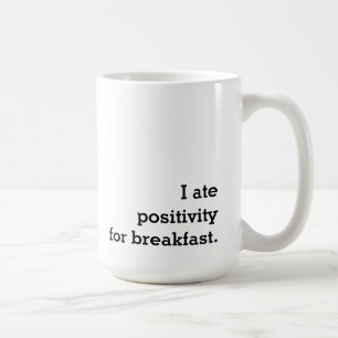 Positiviteit Inspirerende Motiverende Koffiemok