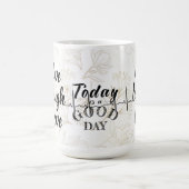Positiviteit met deze elegante witte mok met (Center)