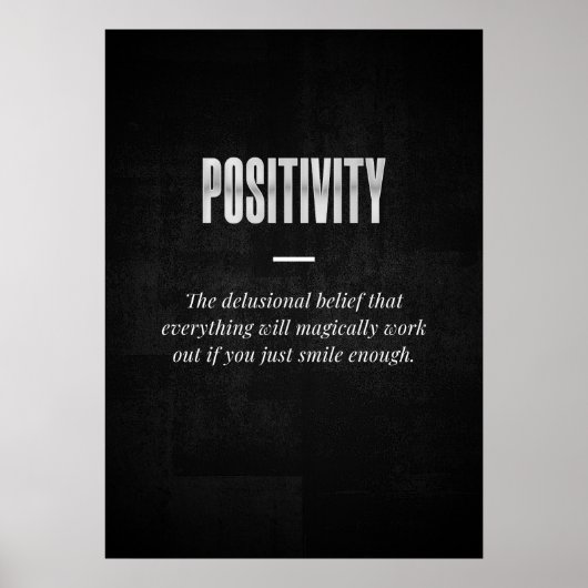 Positiviteit Poster (Voorkant)