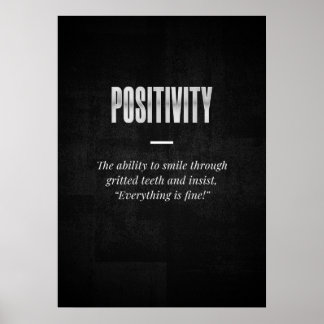 Positiviteit Poster