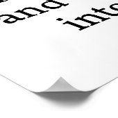 Positiviteit toevoegen poster (Hoek)