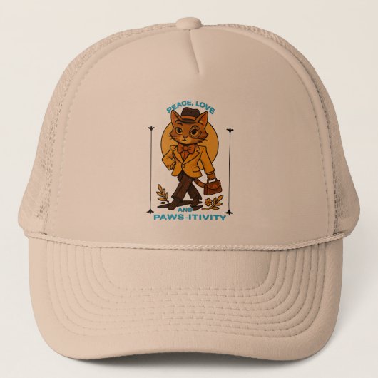 positiviteit trucker pet (Voorkant)