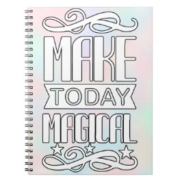 Positiviteit voor geestelijke gezondheid citeert n notitieboek