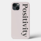 Positivity iphone case (Achterkant)