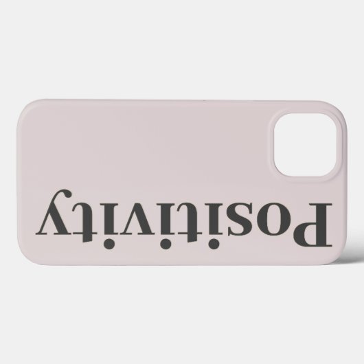 Positivity iphone case (Achterkant (horizontaal))