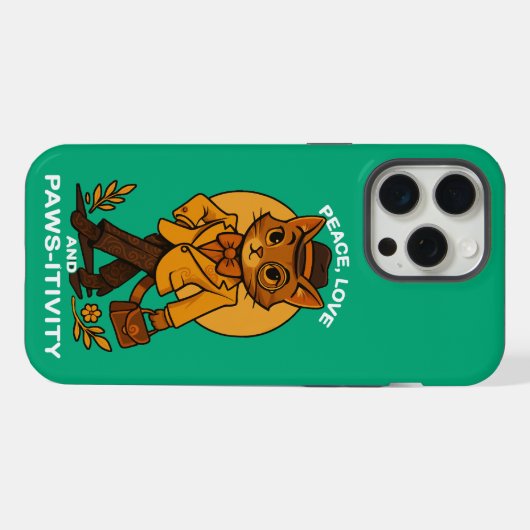 positivity iPhone hoesje (Achterkant horizontaal)