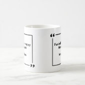 Positivity mug - feld by happy thoughts, and tea (Centre)