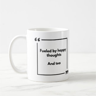 Positivity mug - feld by happy thoughts, and tea