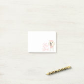 Poss Babe Custom Pet Post-It Notes (Sur un bureau)