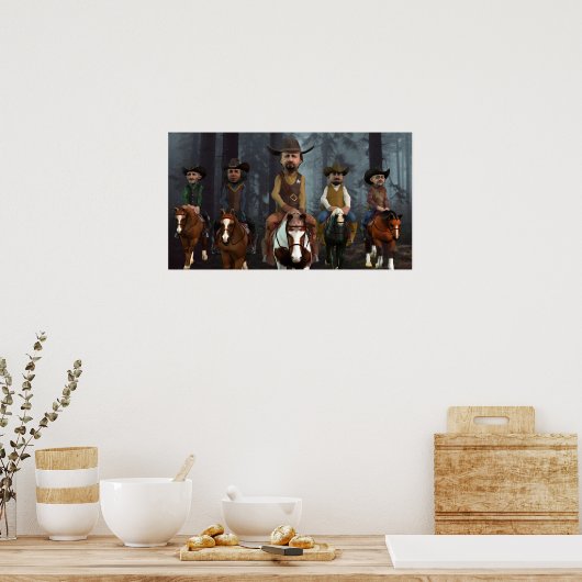 Posse - Petite affiche (Cuisine)