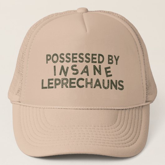 Possédé Par Un casquette De Leprechauns Insensé (Devant)