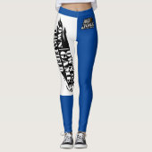 Posséder Le Jeu /Champ 2 Leggings Bleu (Devant)
