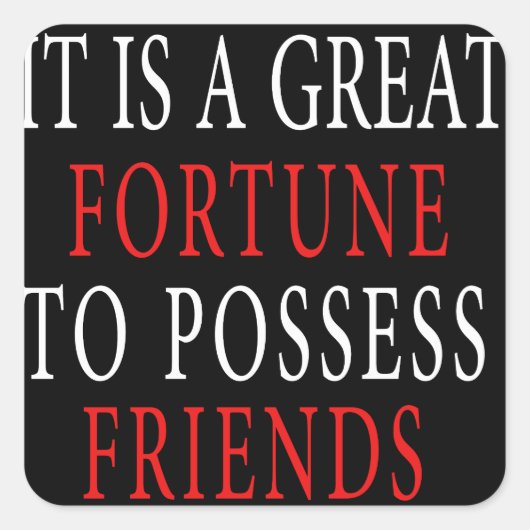 posséder un ami Stickers (Devant)