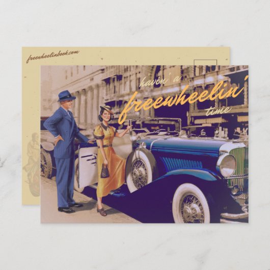 Posséder Une Carte Postale Heure Libre (Devant / Derrière)