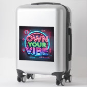 Posséder Votre Vibe - Stickers Vinyle Coupé Sur Me (Sur valise)