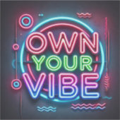 Posséder Votre Vibe - Stickers Vinyle Coupé Sur Me (Devant)