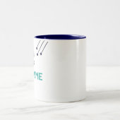 Possédez votre superbe - Mug à deux tons - Pas de (Centre)