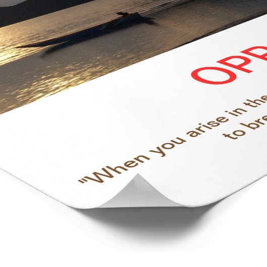 POSSIBILITÉ affiche démotivationnelle (Coin)