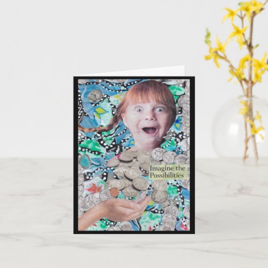 Possibilités, Carte intérieure vide (Fleur jaune)