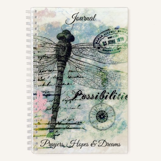 Possibilities dragonfly journal notitieboek (Voorkant)