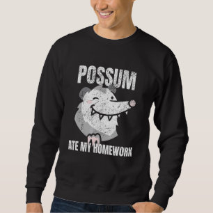 Possum Ate Mijn thuiswerk Trui