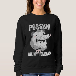 Possum Ate Mijn thuiswerk Trui
