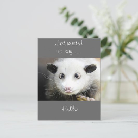 Possum Design Briefkaart (Staand voorkant)