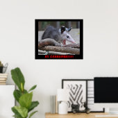 Possum d'horreur - Poster (Bureau à domicile)