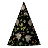 Possum in a Berry Field in Black Feesthoedjes (Achterkant)